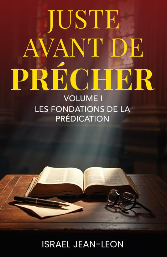 JUSTE AVANT DE PRECHER