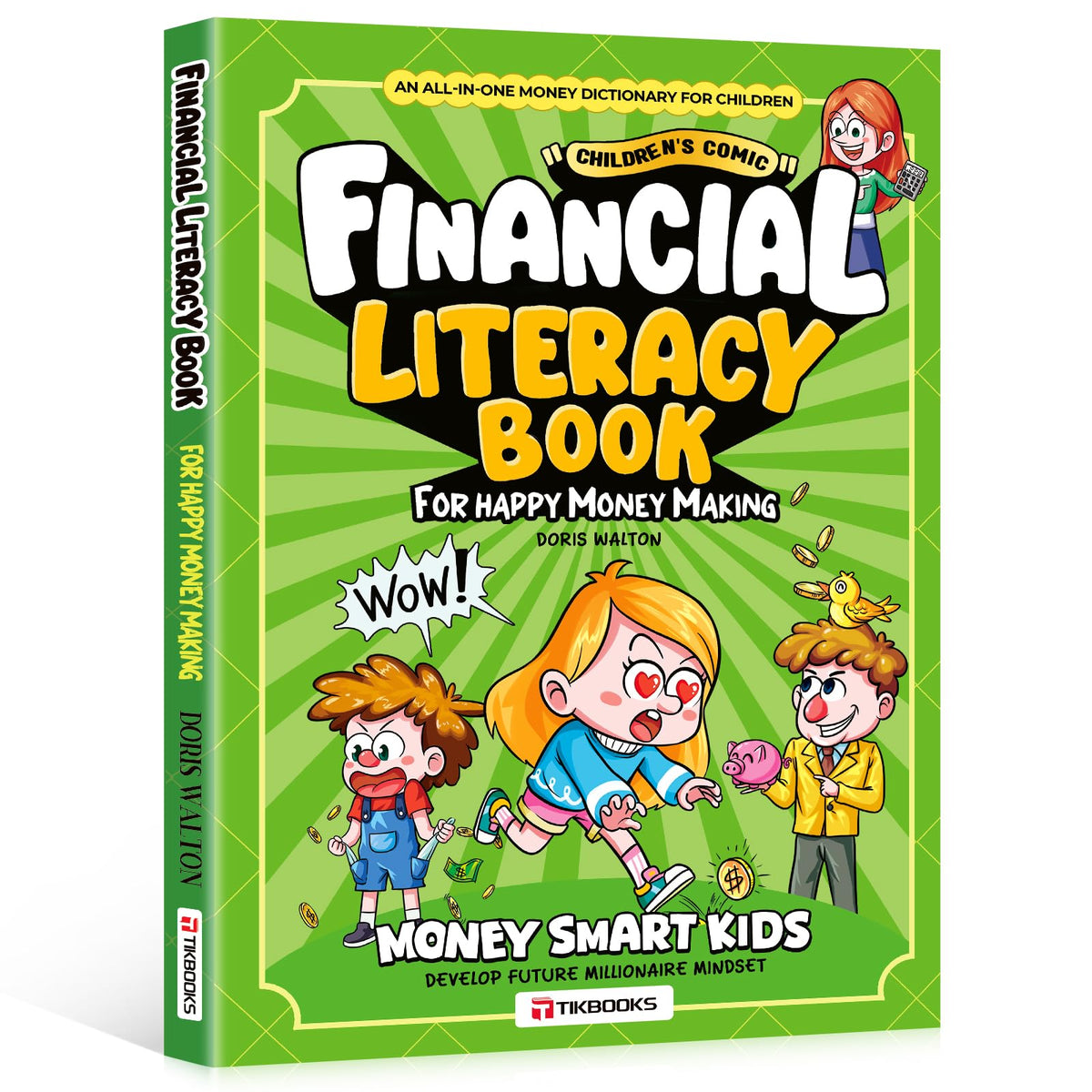 Children's Financial Intelligence Knowledge Book - Financial Thinking Cultivation Comic Version with insights for Young Learners