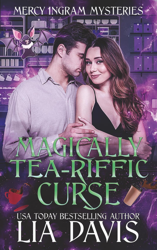Magically Tea-Riffic Curse: A Romantic Paranormal Cozy Mystery (Mercy Ingram Mysteries)