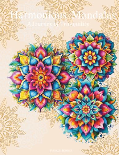 Harmonious Mandalas: a Journey of Tranquility: A Collection of Intricate Designs for Relaxation and Creativity - 357