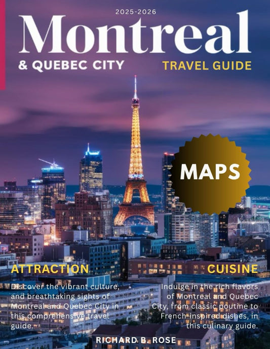 Montreal & Quebec City Travel Guide 2025: Discovering the Unique Blend of French and Canadian Influences, Stunning Architecture, and Warm Hospitality of Montreal and Quebec City