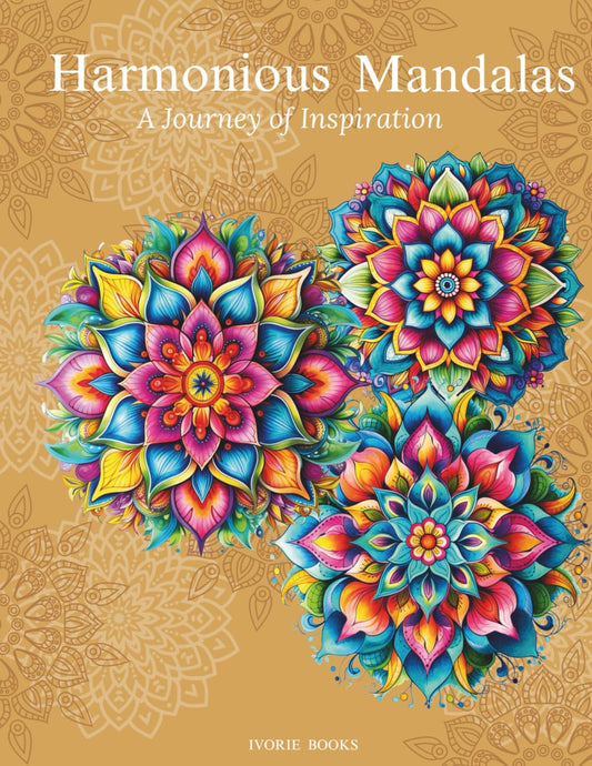 Harmonious Mandalas: a Journey of Inspiration: A Collection of Intricate Designs for Relaxation and Creativity - 6765