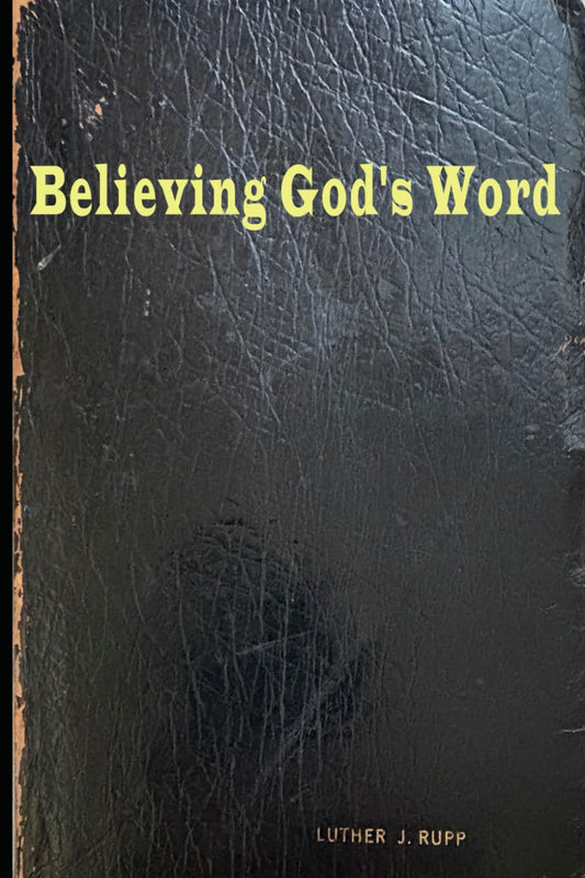 Believing God's Word