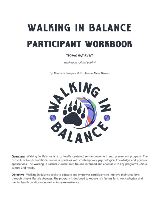 Walking In Balance Participant Workbook