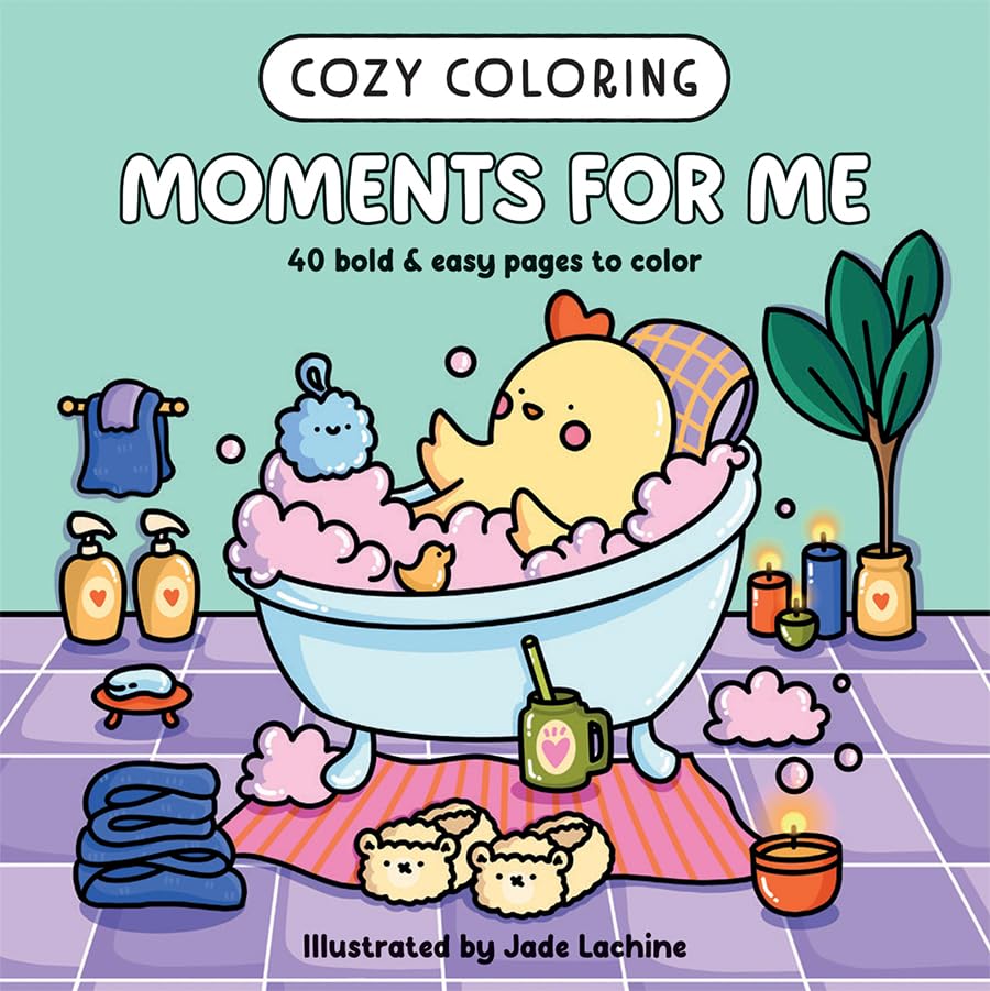 Cozy Coloring Moments For Me: Adult Coloring Book