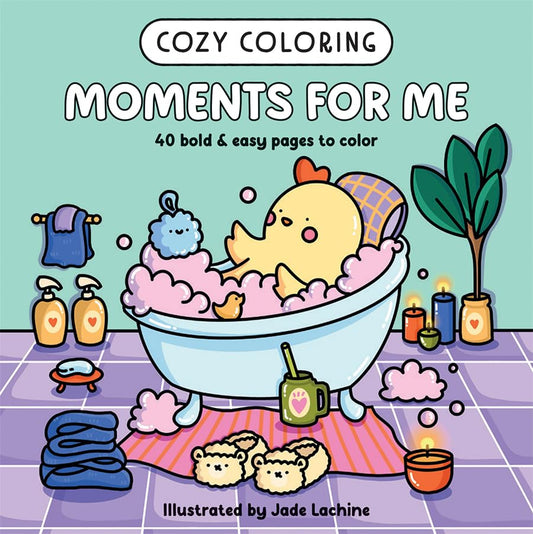 Cozy Coloring Moments For Me: Adult Coloring Book