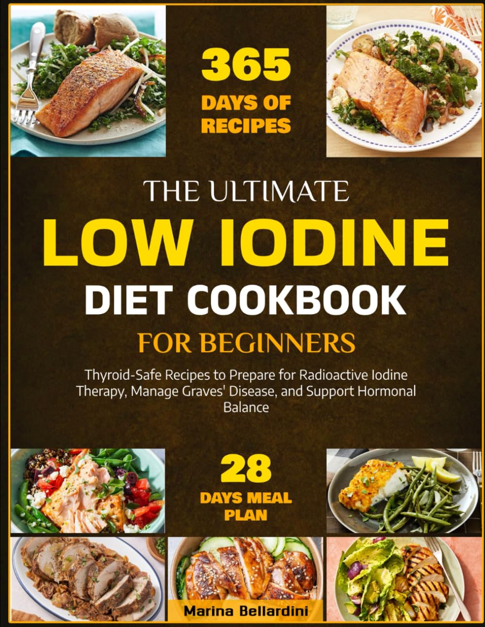 THE ULTIMATE LOW IODINE DIET COOKBOOK FOR BEGINNERS: Thyroid-Safe Recipes to Prepare for Radioactive Iodine Therapy, Manage Graves' Disease, and Support Hormonal Balance