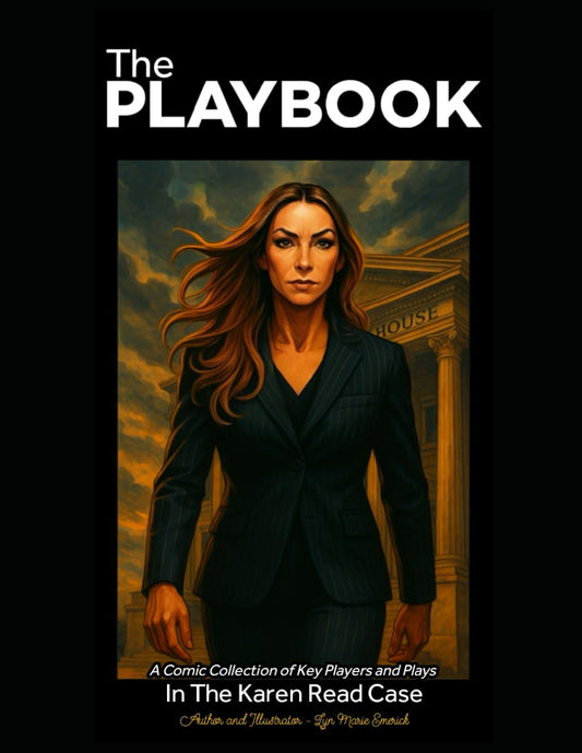 The Playbook: A Comic Collection of Key Players and Plays In The Karen Read Case. - 3830
