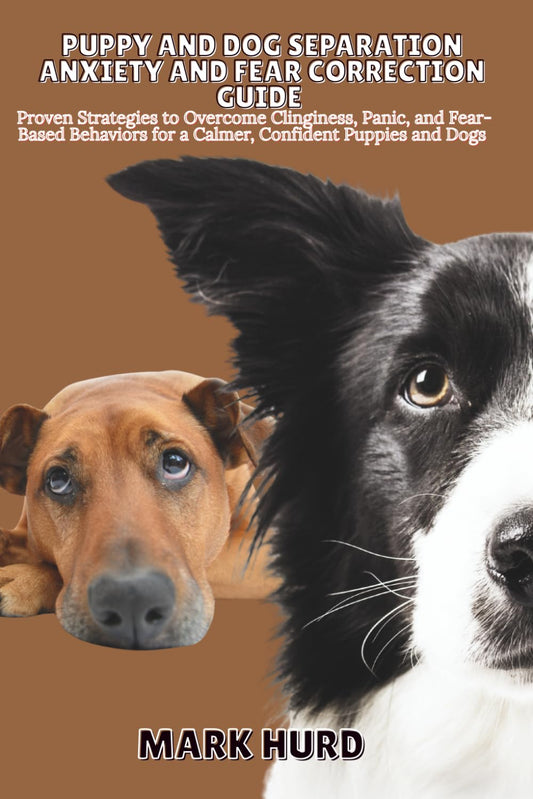PUPPY AND DOG SEPARATION ANXIETY AND FEAR CORRECTION GUIDE: Proven Strategies to Overcome Clinginess, Panic, and Fear- Based Behaviors for a Calmer, ... and Dogs (POSITIVE REINFORCEMENT PET HOME)