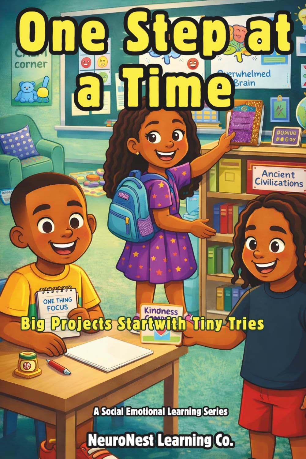 One Step at a Time: Big Projects Star with Tiny Tries: Perfect for classroom read-alouds, homeschool lessons, or family bedtime routines, this book is ... matters just as much as the destination