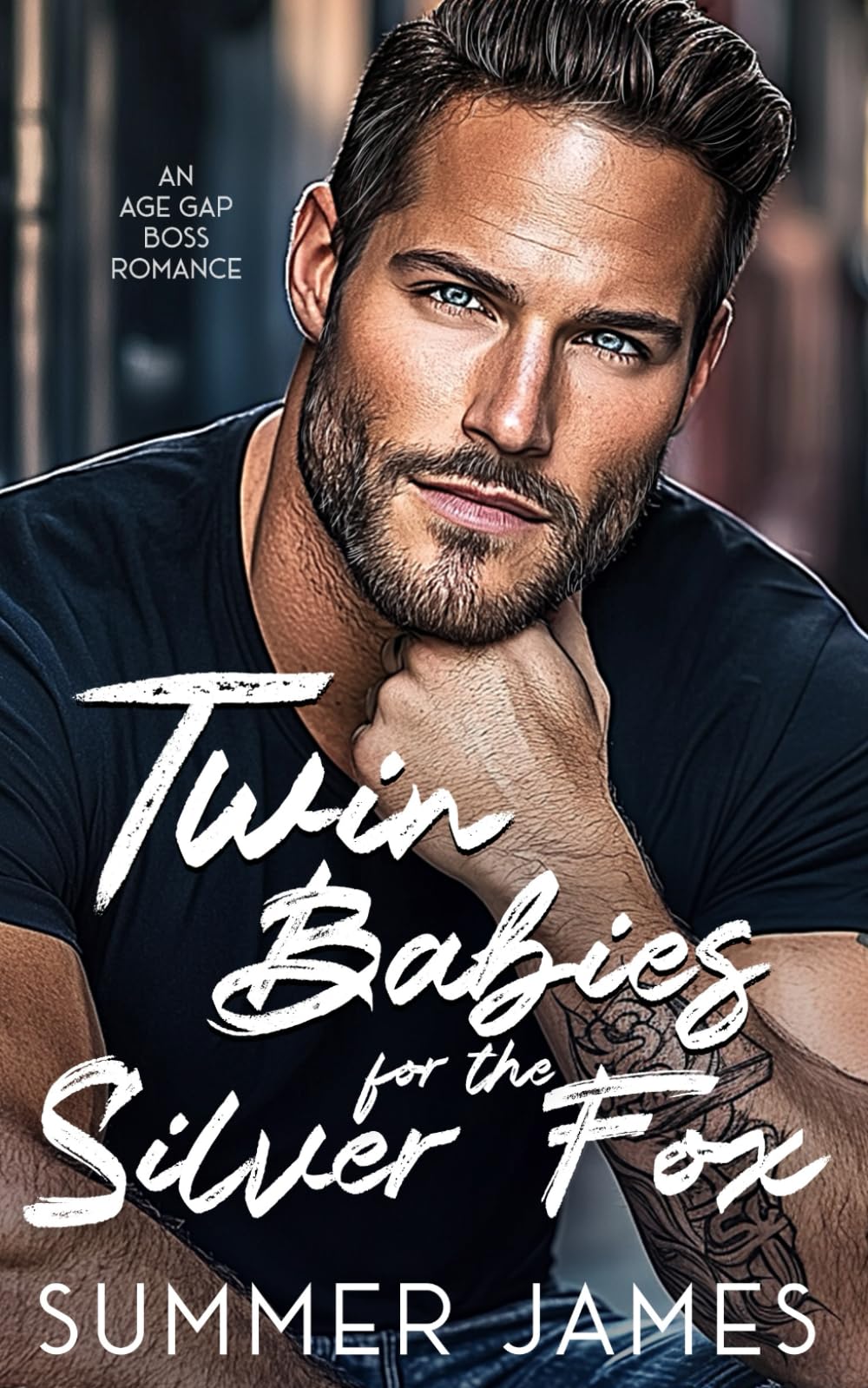 Twin Babies for the Silver Fox: An Age Gap Boss Romance (Happy Ever Alpha Daddies)