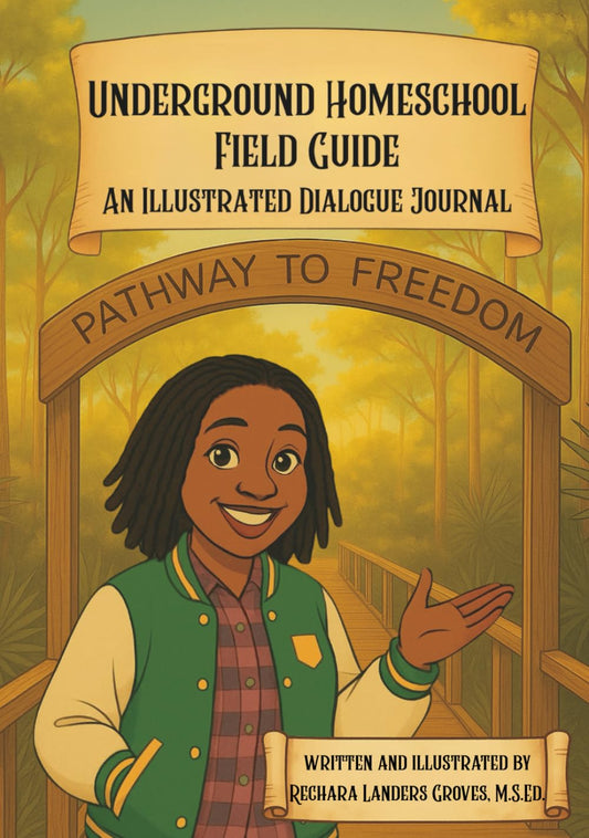 Underground Homeschool Field Guide: An Illustrated Dialogue Journal
