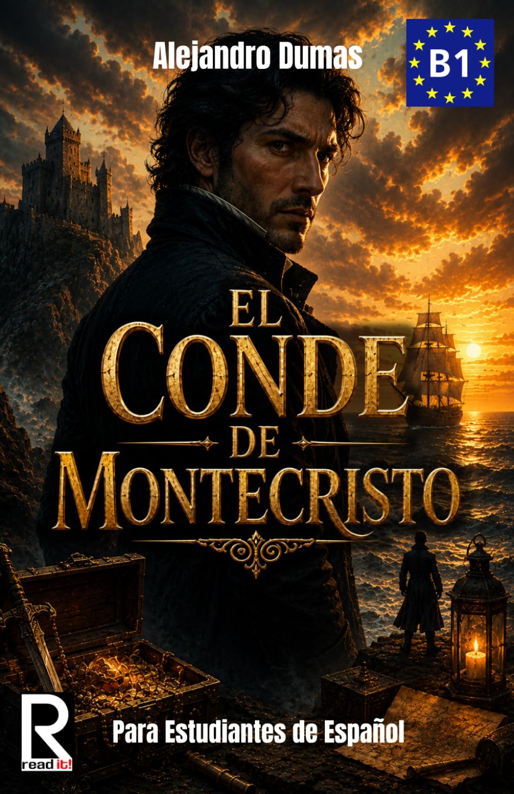 El conde de Montecristo para estudiantes de español. Nivel B1. Intermedio: The Count of Monte Cristo for Spanish Learners. Level B1. Intermediate ... Intermediate) (Spanish Edition)
