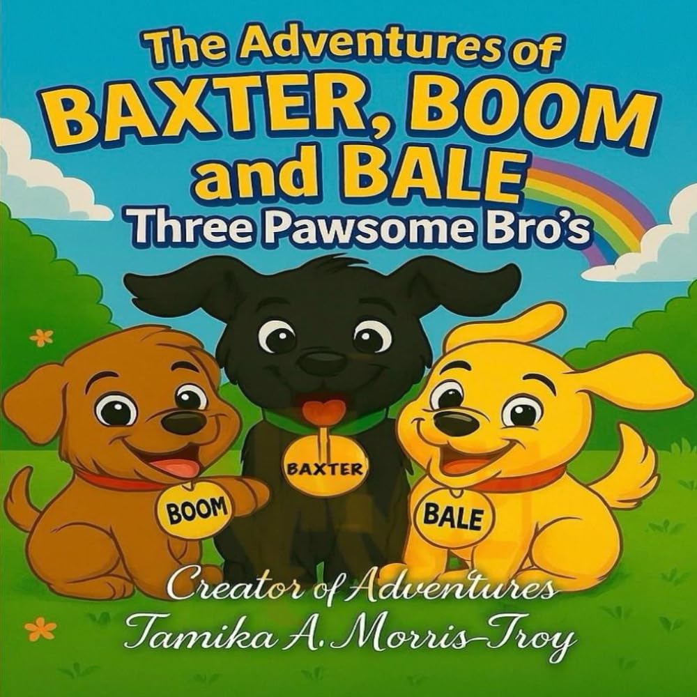 The Adventures of Baxter, Boom, & Bale: Three Pawsome Bro’s