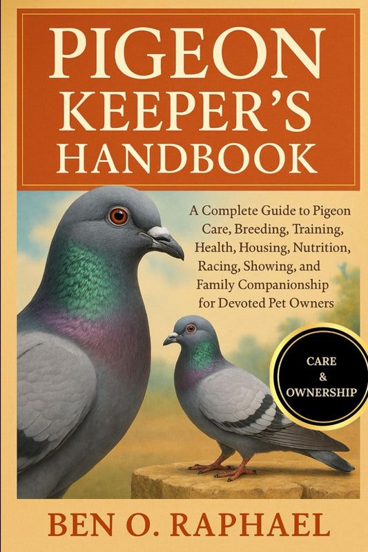 PIGEON KEEPER'S HANDBOOK: A Complete Guide to Pigeon Care, Breeding, Training, Health, Housing, Nutrition, Racing, Showing, and Family Companionship
