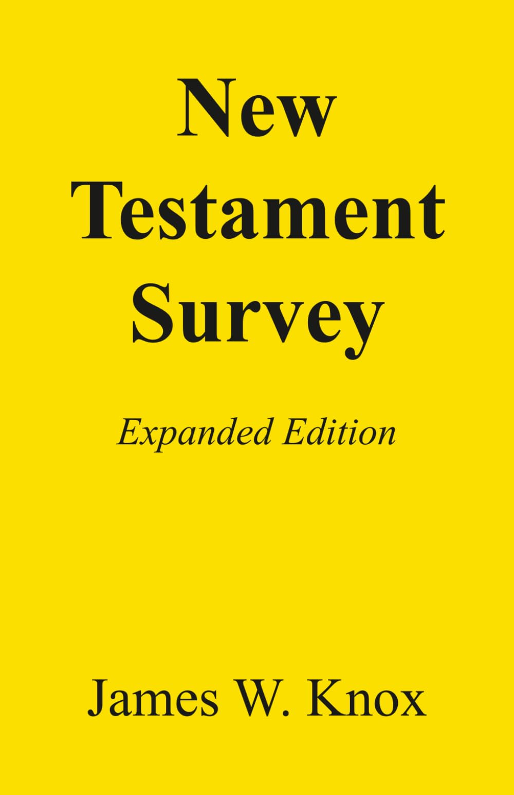 New Testament Survey