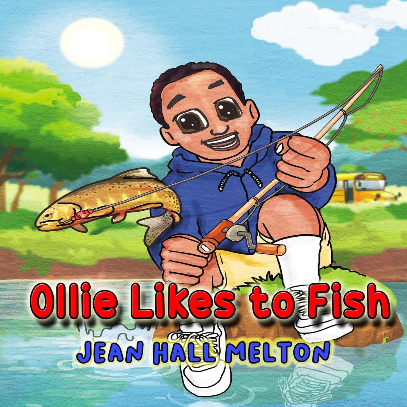 Ollie Likes To Fish