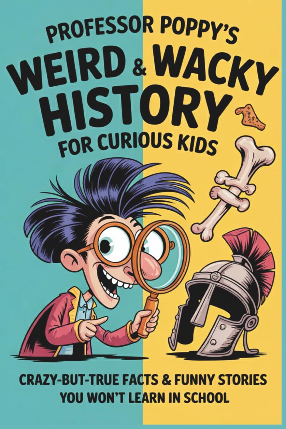 Professor Poppy’s Weird & Wacky History for Curious Kids: Crazy-But-True Facts & Funny Stories You Won’t Learn in School (Young Explorer Series)