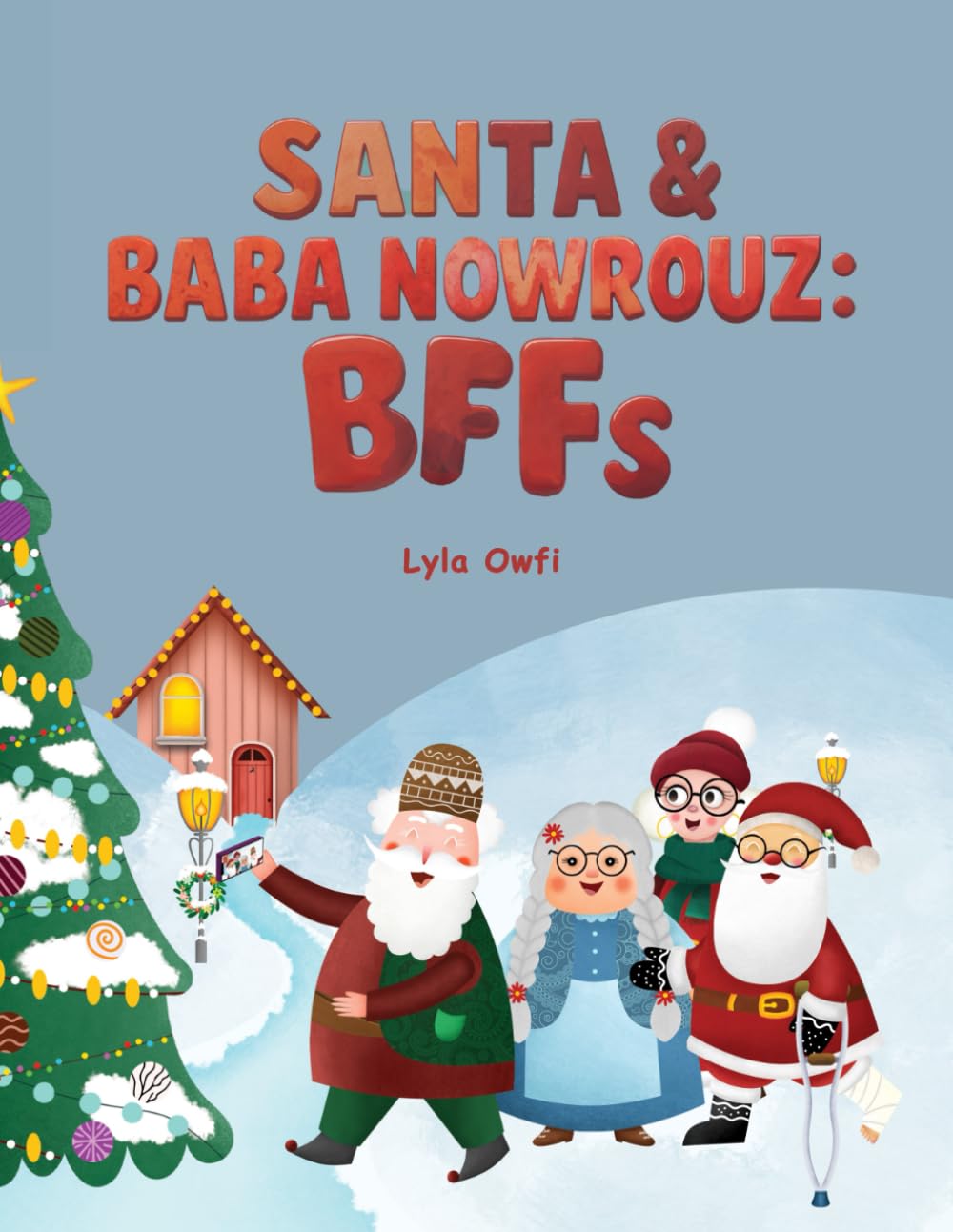 Santa & Baba Nowrouz: BFFs: This book is perfect for children from a mixed household, who celebrate Nowrouz along with Christmas.