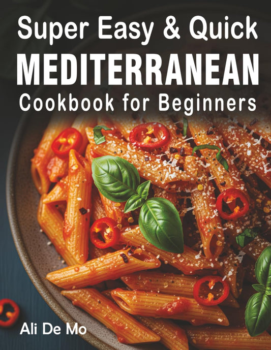 Super Easy & Quick Mediterranean Diet Cookbook for Beginners: 100+ Healthy 30-Minute Recipes for Daily Energy & Wellness