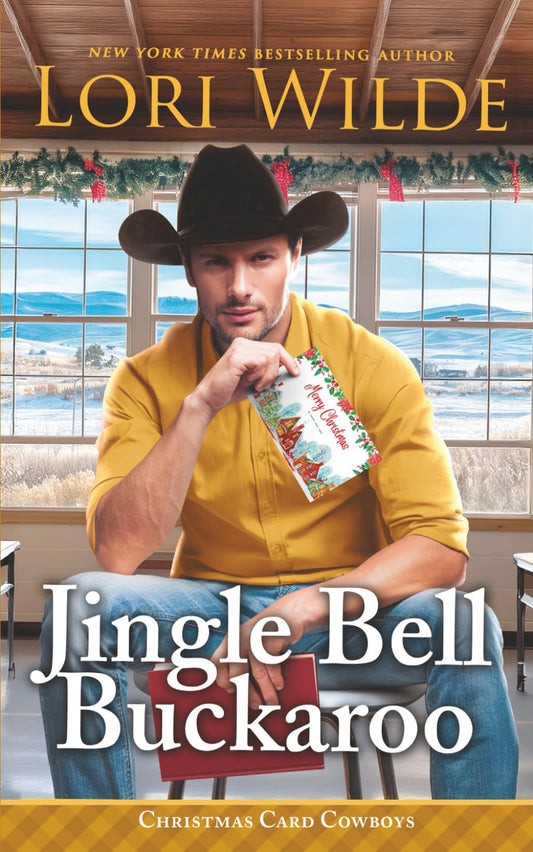 Jingle Bell Buckaroo: A Heartwarming Small Town Christmas/Western/Time Travel Romance (Christmas Card Cowboys)