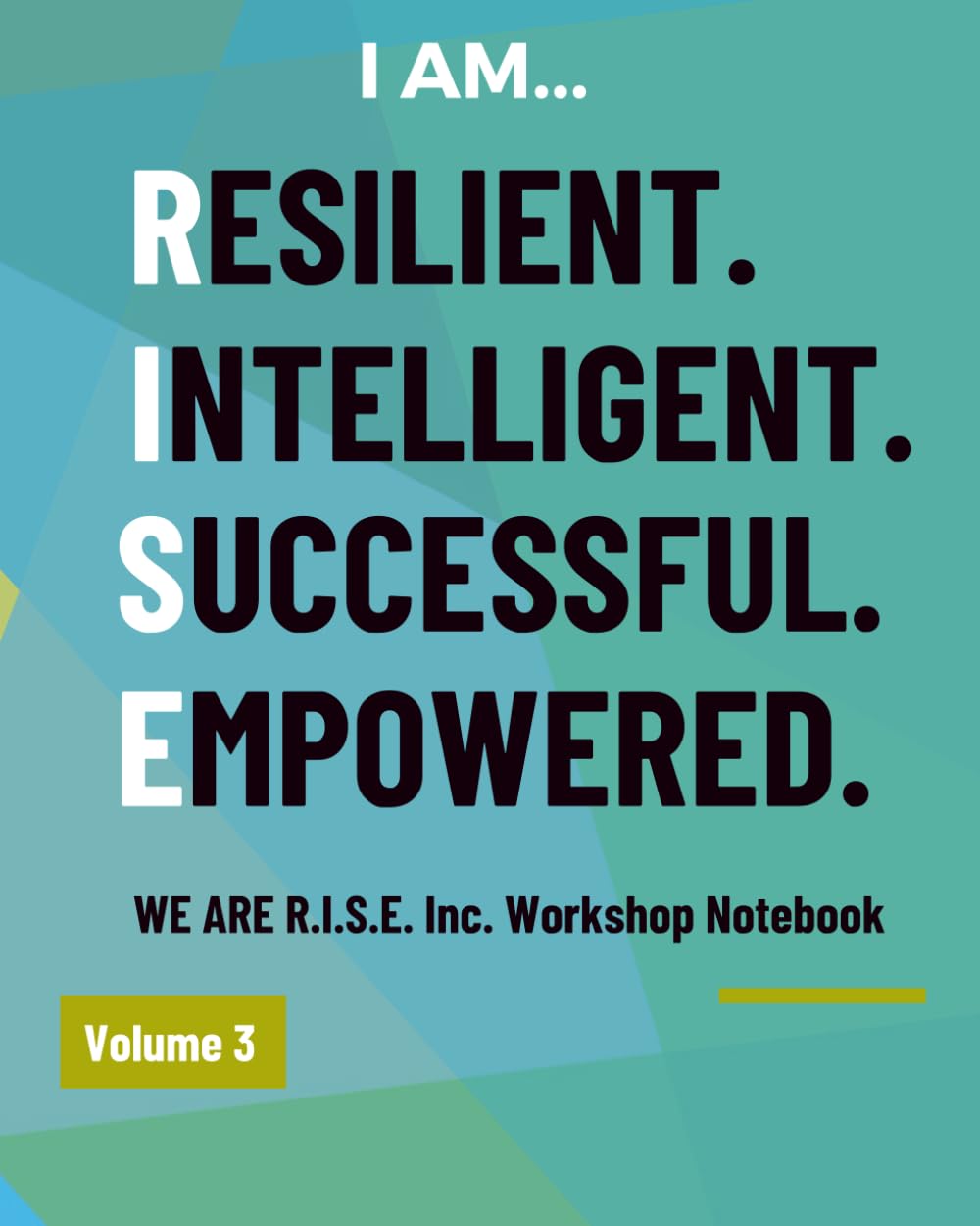 We Are R.I.S.E. Inc.: Workshop Notebook Volume 3