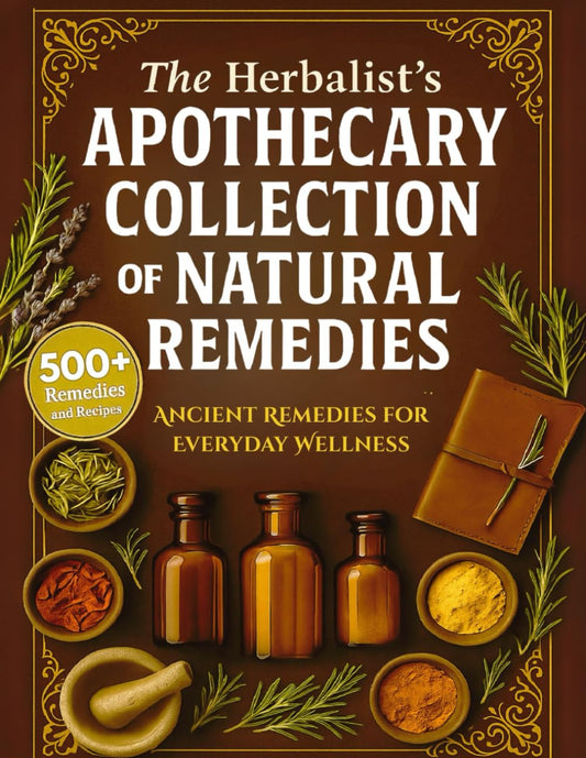 The Herbalist's Apothecary Collection of Natural Remedies: 500+ Simple, Step-by-Step Herbal Recipes and Ancient Remedies for Everyday Wellness