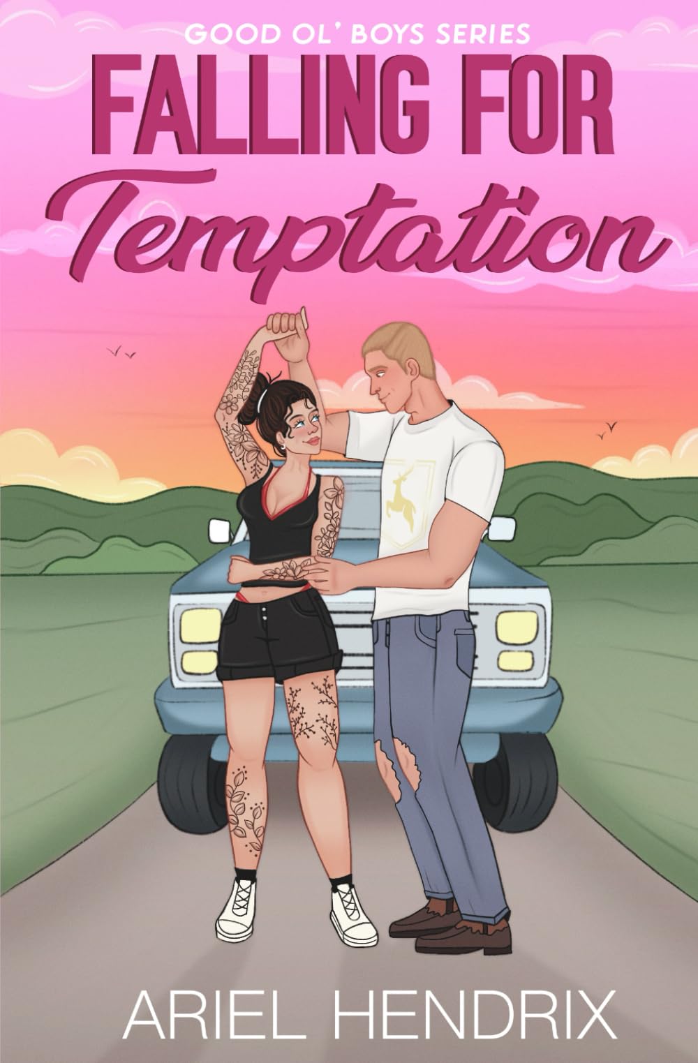 Falling For Temptation: A Bad Girl/Good Boy College Romance (Good Ol' Boys Series)