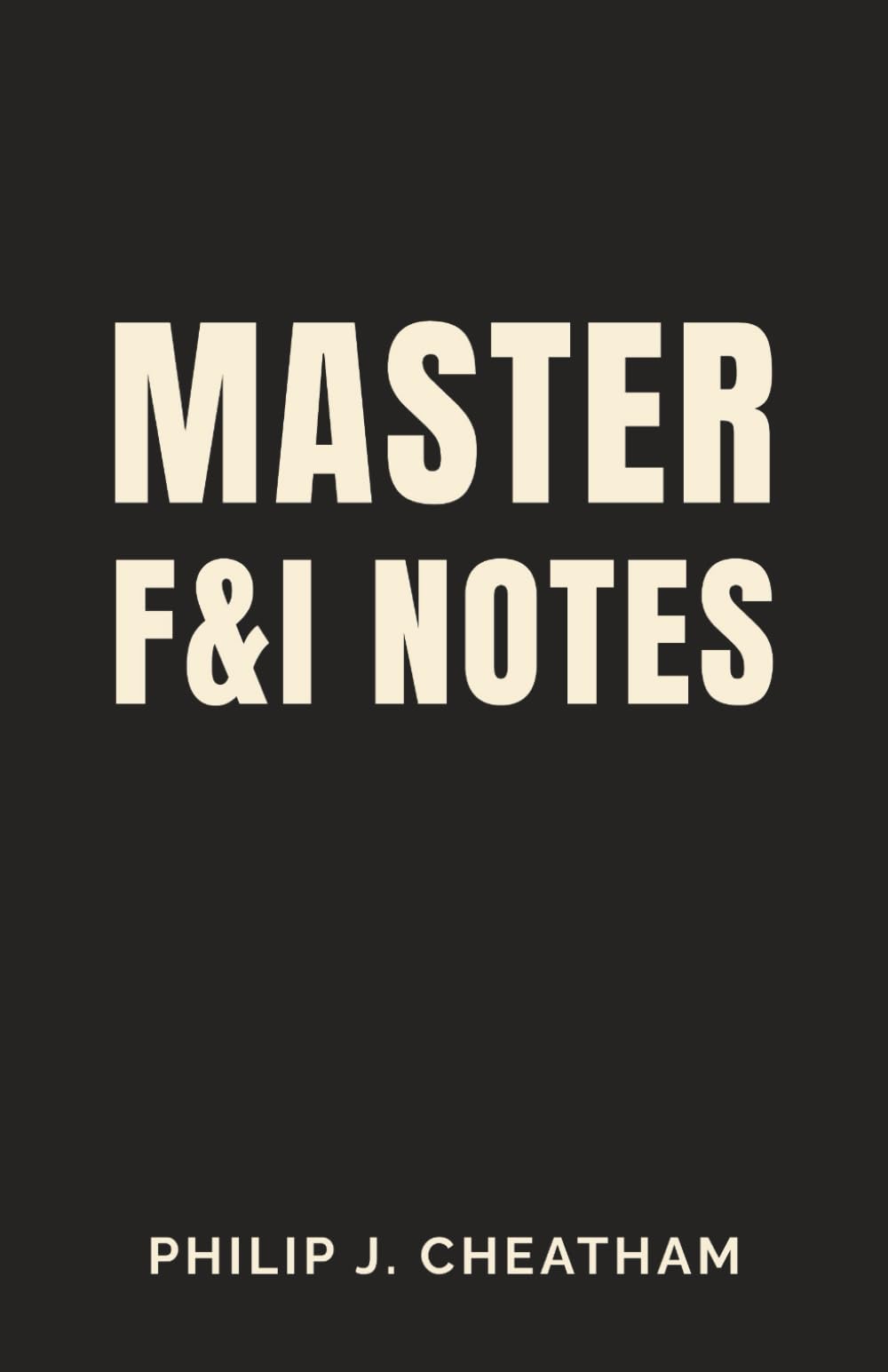 Master F&I Notes