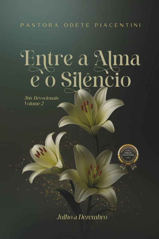 Entre a Alma e o Silêncio- Volume 2: 366 Devocionais: Julho a Dezembro (Portuguese Edition)