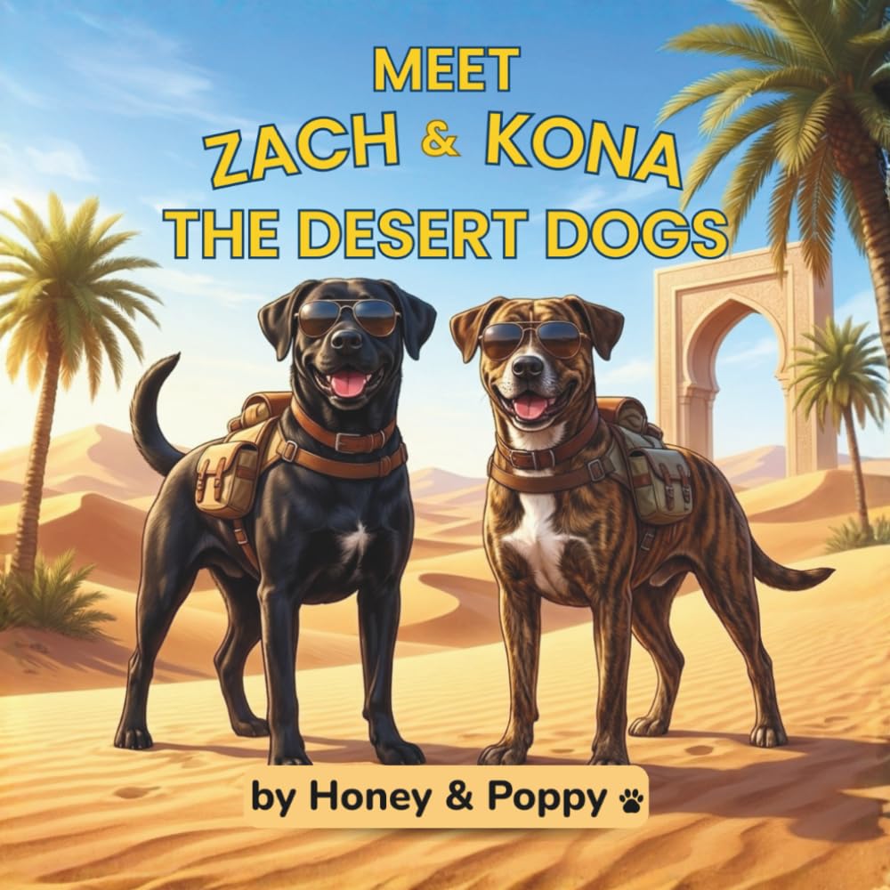 Meet Zach and Kona: The Desert Dogs (Tails of Zach and Kona)