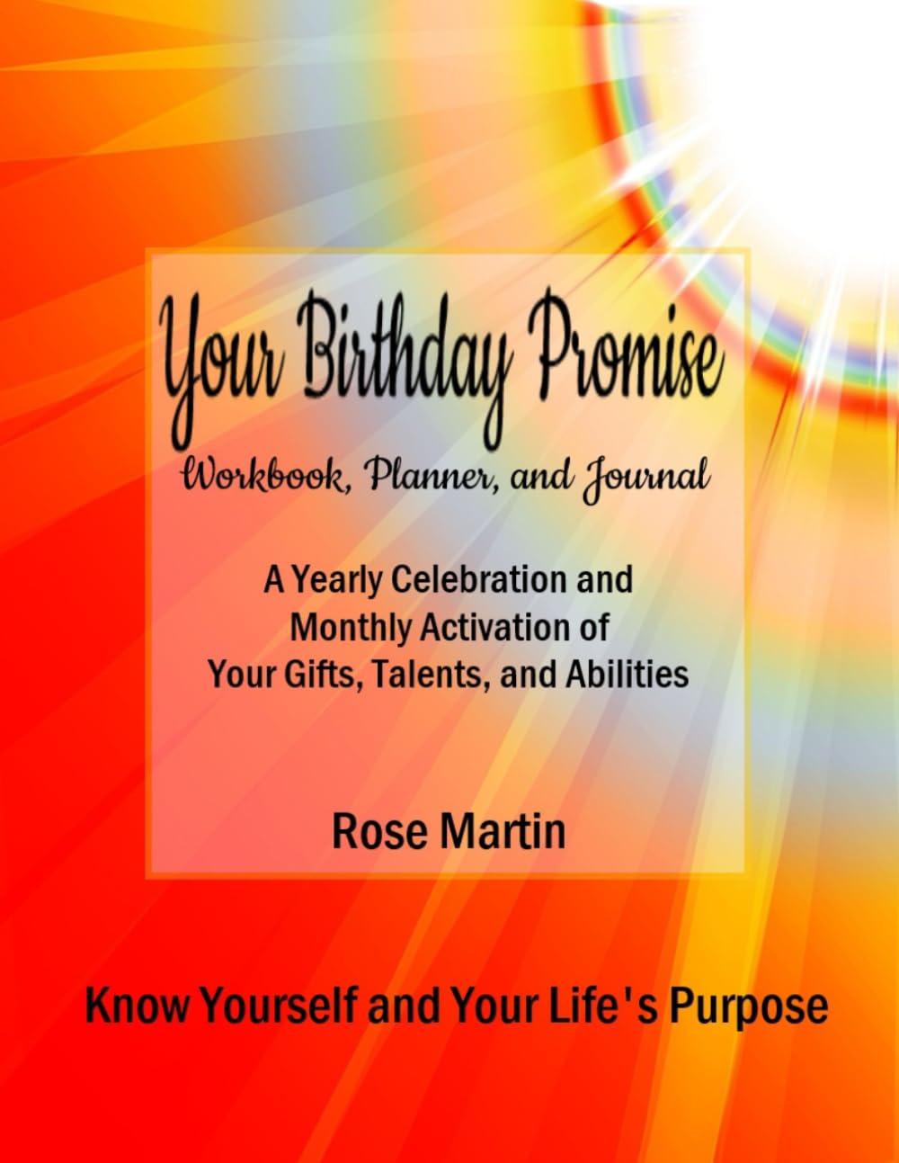 Your Birthday Promise Workbook, Planner, and Journal