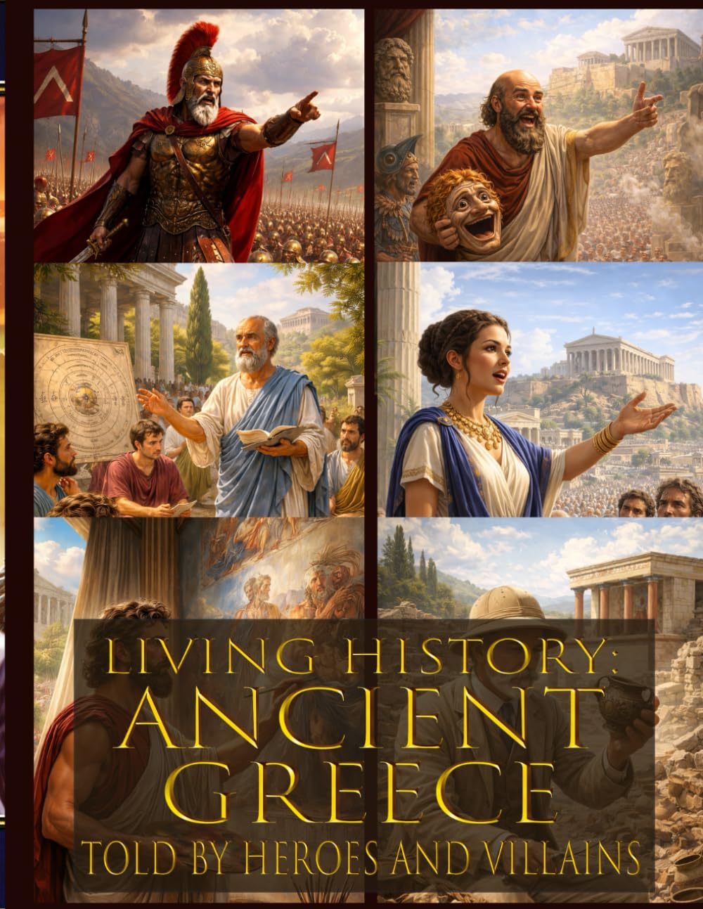 Living history: Ancient Greece - Told By Heroes and Villains: Heroes and Villains Series: Ancient Greece - Told By Those Who Were There