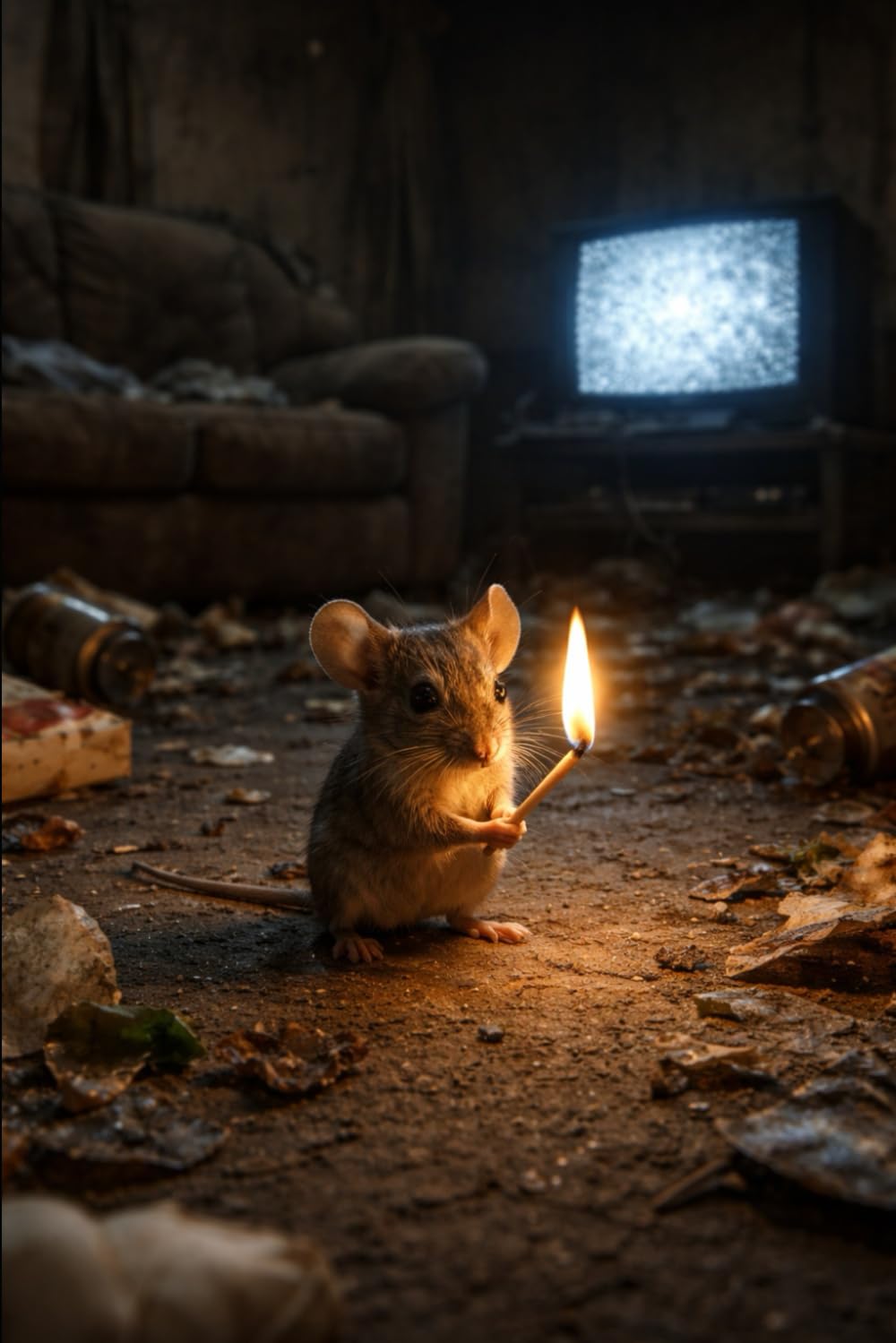 A Mouse with Matches