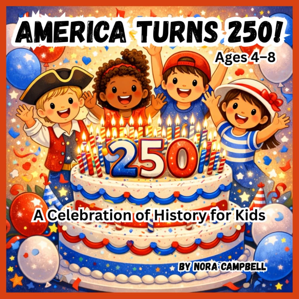 America Turns 250! A Celebration of History for Kids: Celebrate a once-in-a-generation milestone with your child! (Americas 250th Birthday)