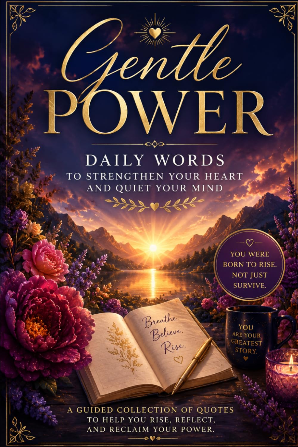 Gentle Power: Daily Words to Strengthen Your Heart and Quiet Your Mind: A Guided Collection of Quotes to Help You Rise, Reflect, and Reclaim Your Power
