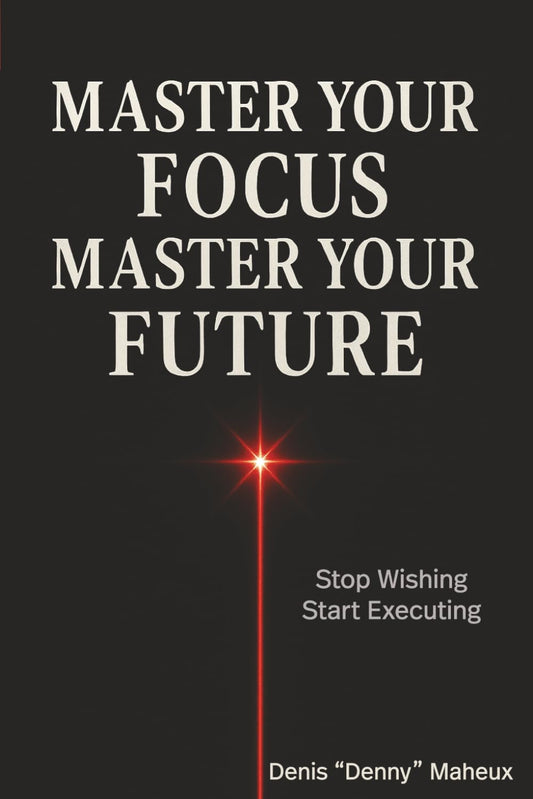 Master Your Focus Master Your Future: Stop Wishing Start Executing
