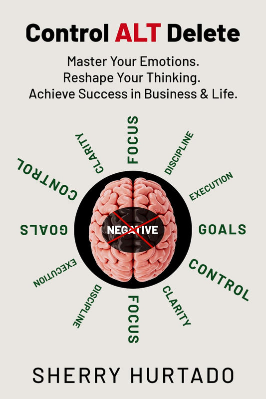 Control Alt Delete: Control Your Emotions. Alter Your Thinking. Delete Negativity.