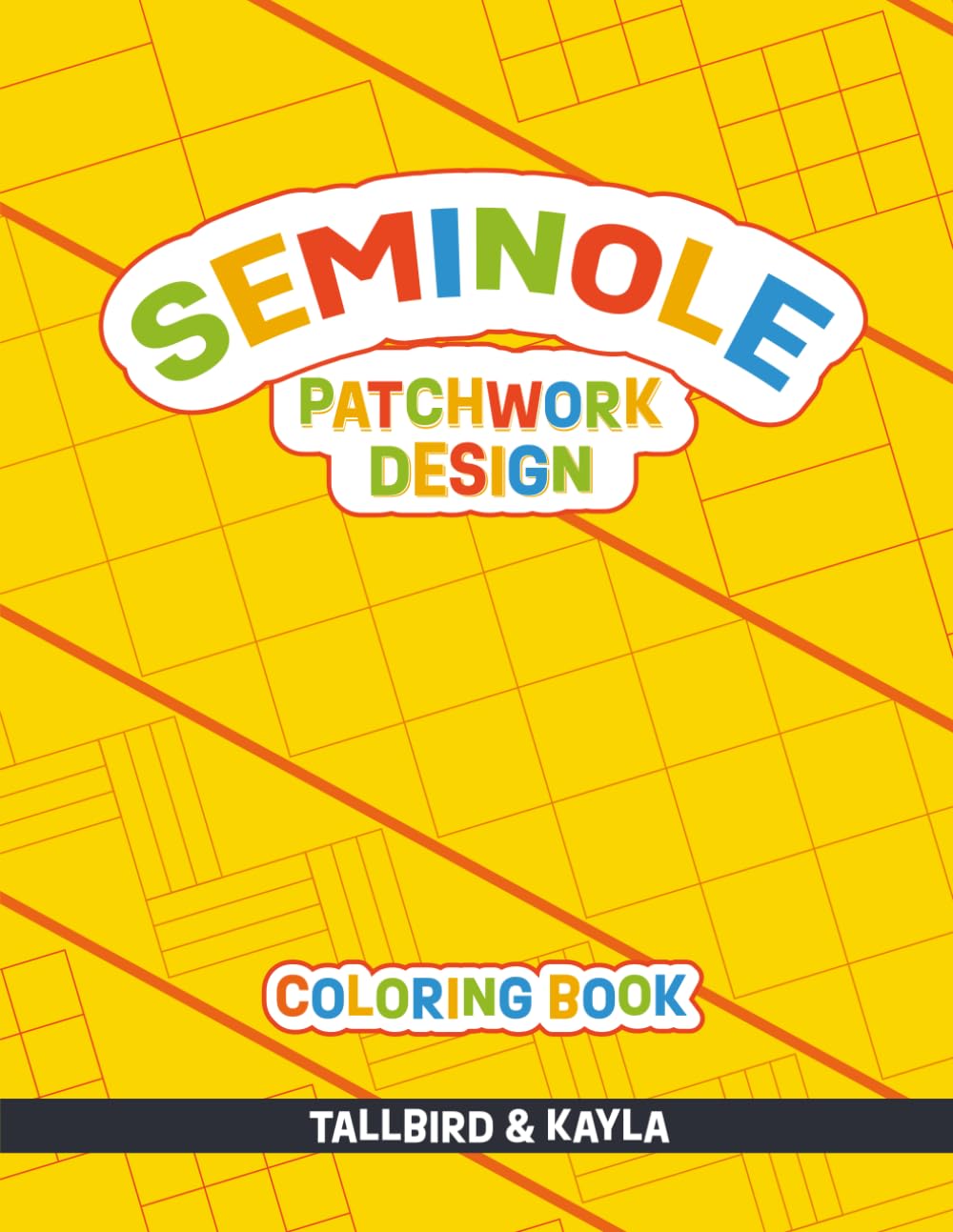 Seminole Patchwork Design: Coloring Book