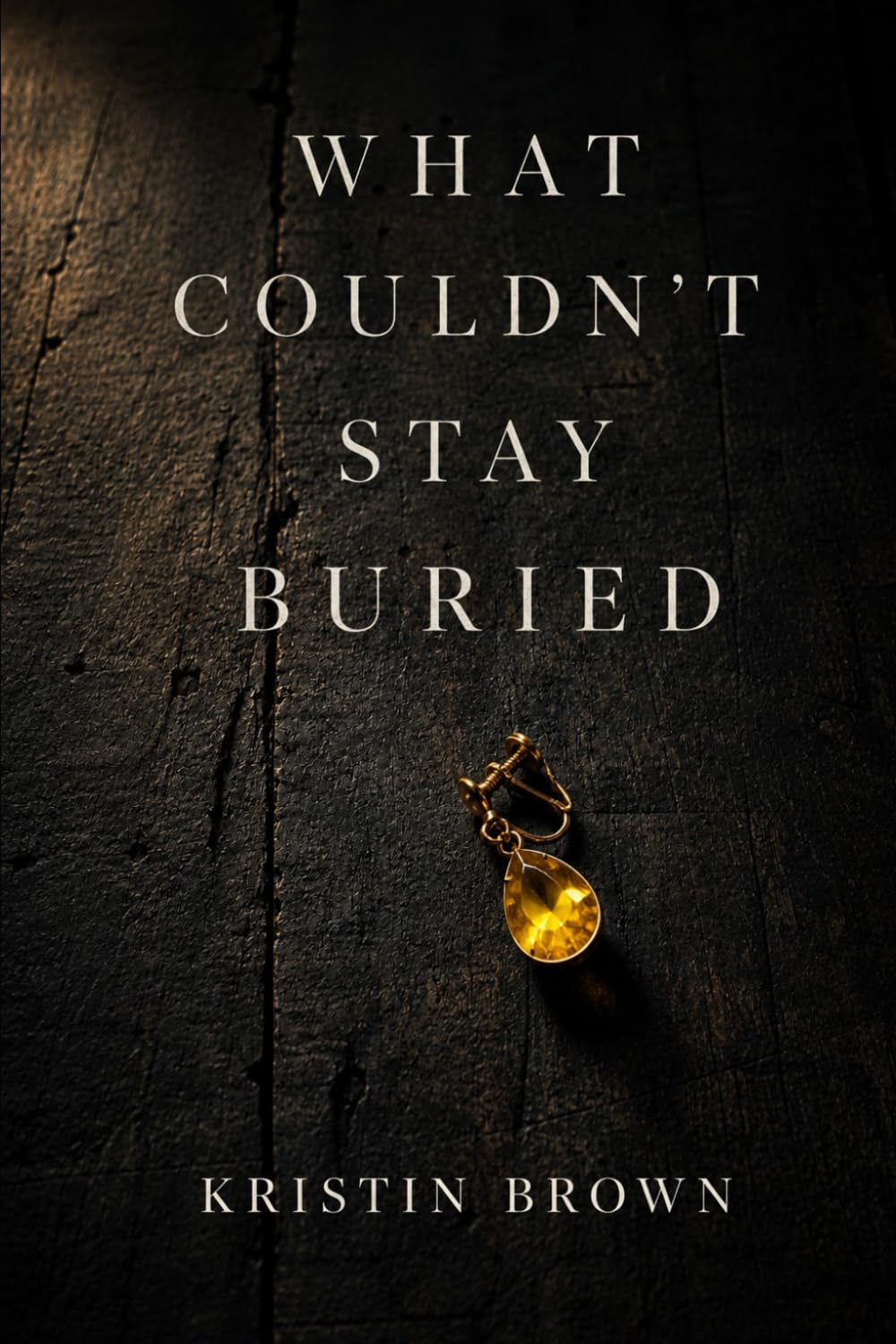 What Couldn't Stay Buried: A Prequel to Plausible Deniability (THE KEPT THINGS A Literary Crime Series by Kristin Brown)