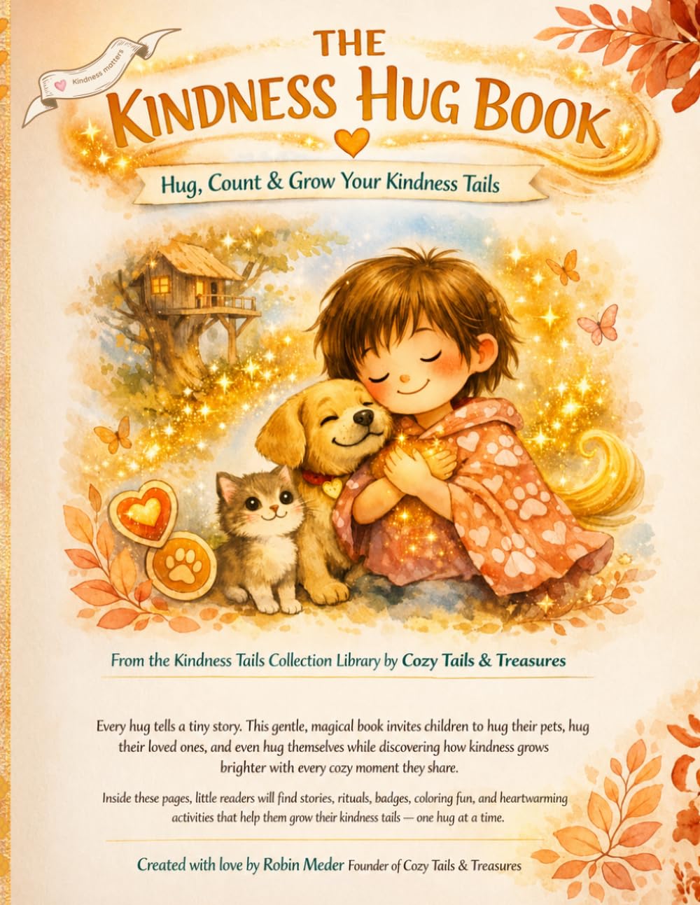 The Kindness Hug Book: Hug, Count and Grow Your Kindness Tails