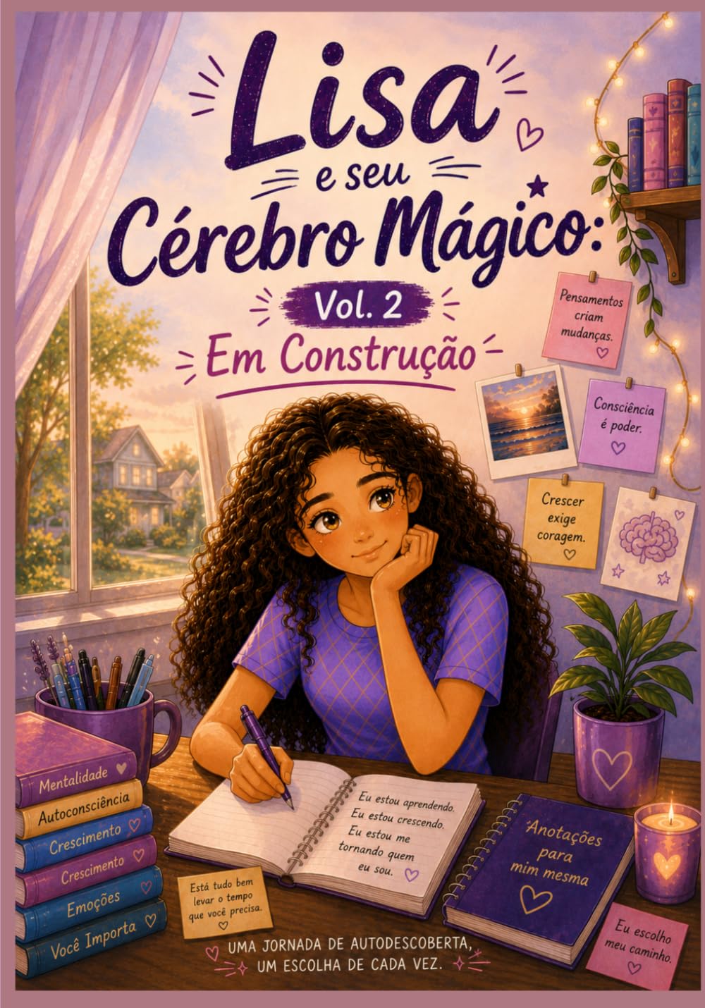 Lisa e Seu Cérebro Mágico – Vol. 2: Em Construção (Portuguese Edition)