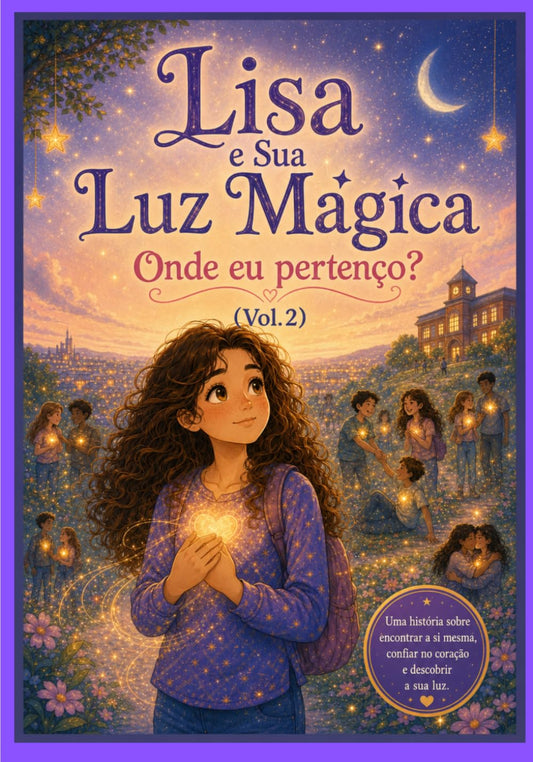 Lisa e sua Luz Mágica Vol. 2: Onde eu pertenço? (Portuguese Edition)