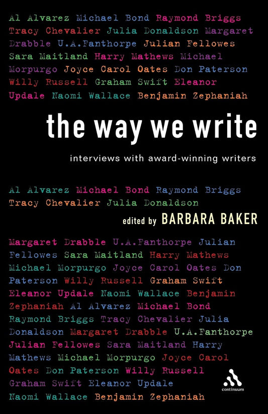 The Way We Write: Interviews with Award-winning Writers - 7805