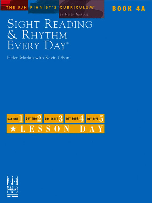 Sight Reading & Rhythm Every Day®, Book 4A (Fjh Pianist's Curriculum, 4) - 6132