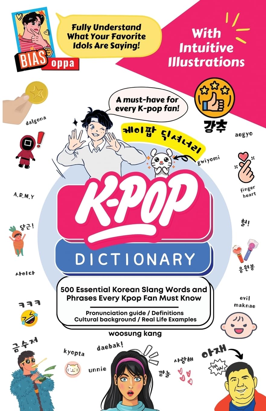 The Kpop Dictionary: 500 Essential Korean Slang Words and Phrases Every Kpop Fan Must Know