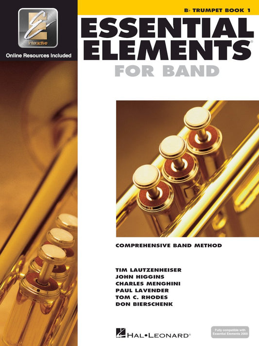 Essential Elements for Band - Bb Trumpet Book 1 with EEi (Book/Online Audio) - 3282