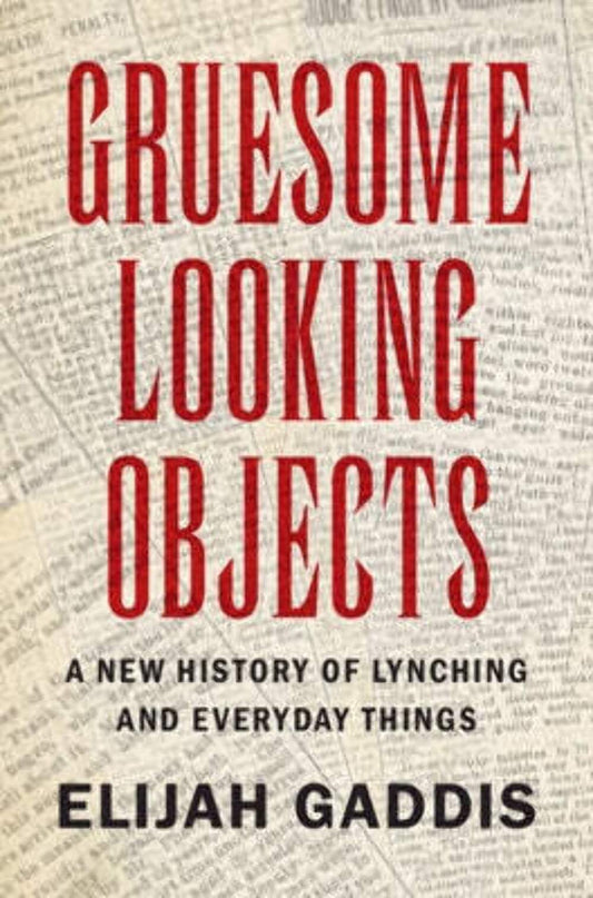 Gruesome Looking Objects: A New History of Lynching and Everyday Things (Cambridge Studies on the American South) - 8894