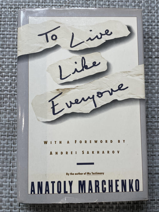 To Live Like Everyone (English and Russian Edition) - 3805