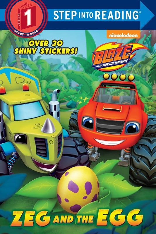 Zeg and the Egg (Blaze and the Monster Machines) (Step into Reading) - 9930
